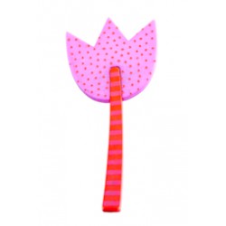 Tulip, pink with dots, red...