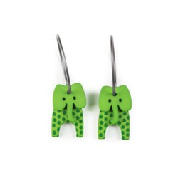 Elephant, green with green...