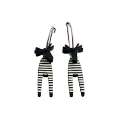 Moose, long, round antlers,...