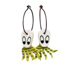 Blæksprutte, grøn m grønne...