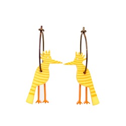 Woodpecker, yellow with...