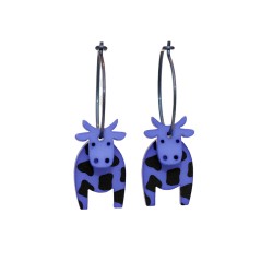Cow, darkblue with black...