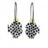 Pufferfish, grey w black dots, green fin