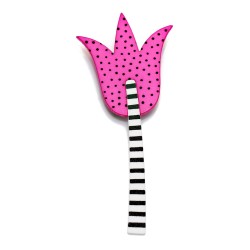 Lilje, pink m sorte små...