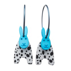 Kanin, stritører, hvid m...