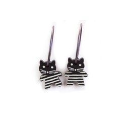 Cat, kitten,  black w white...