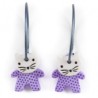 Cat, kitten, lavenderblue w black stripes, grey head