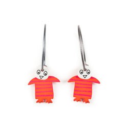 Penguin, short, orange w...