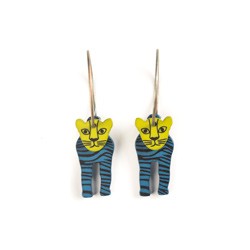 Tiger, blå m striber, grøn...