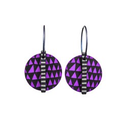 Leaf, round, purple with...