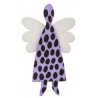 Angel, Purple w. black dots